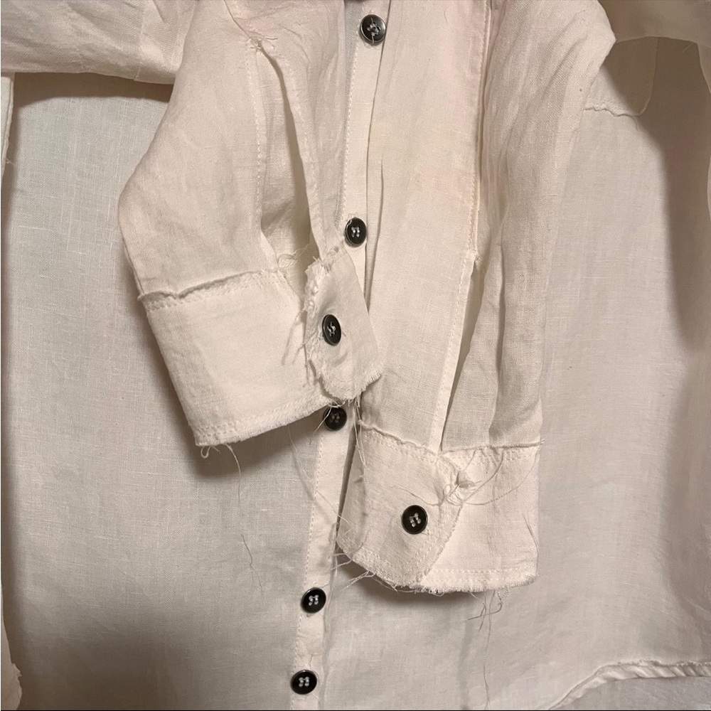 Distressed NOCTEX button down - Picture 7 of 9